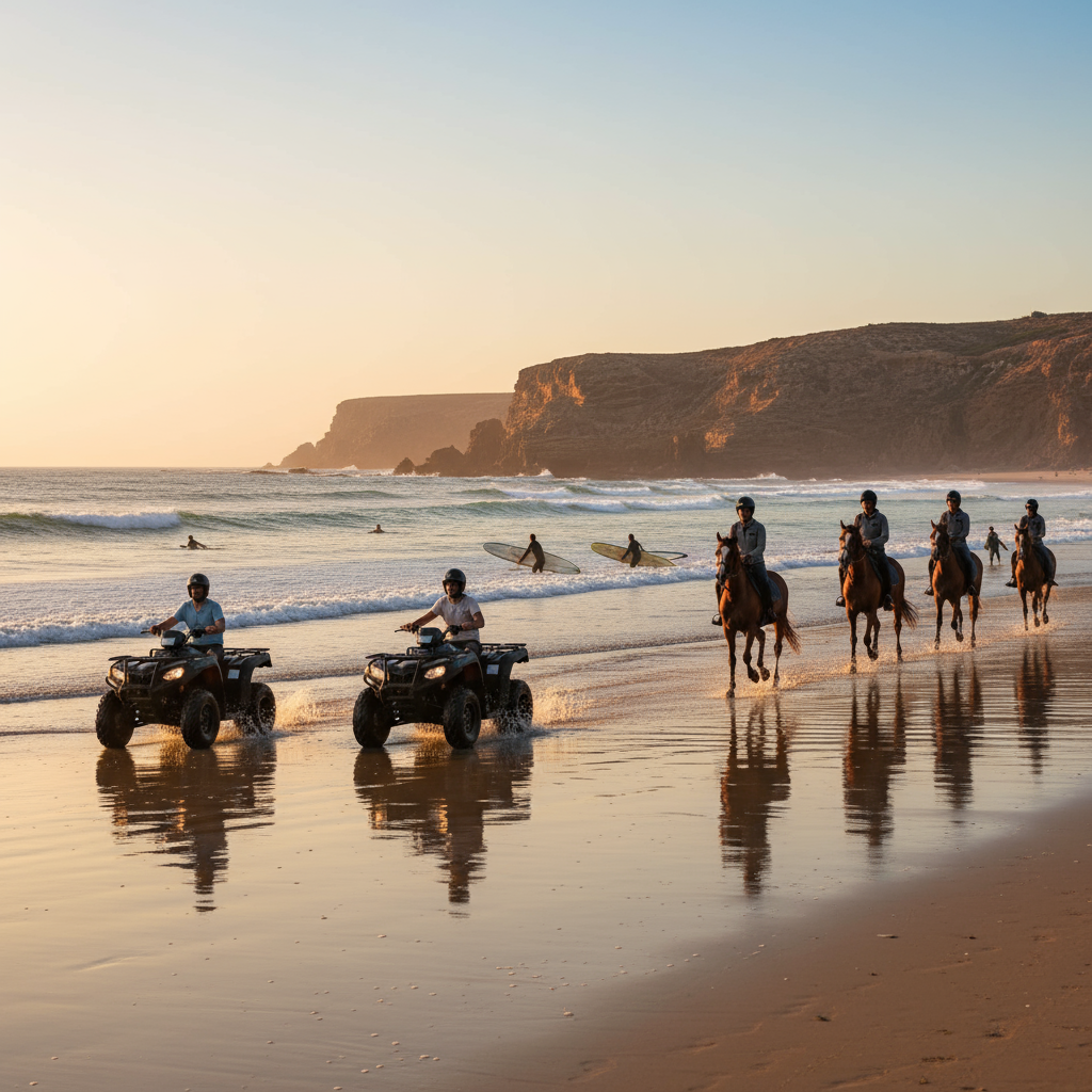 Agadir & Taghazout Beach Adventures – Quad Biking And Horse Ride