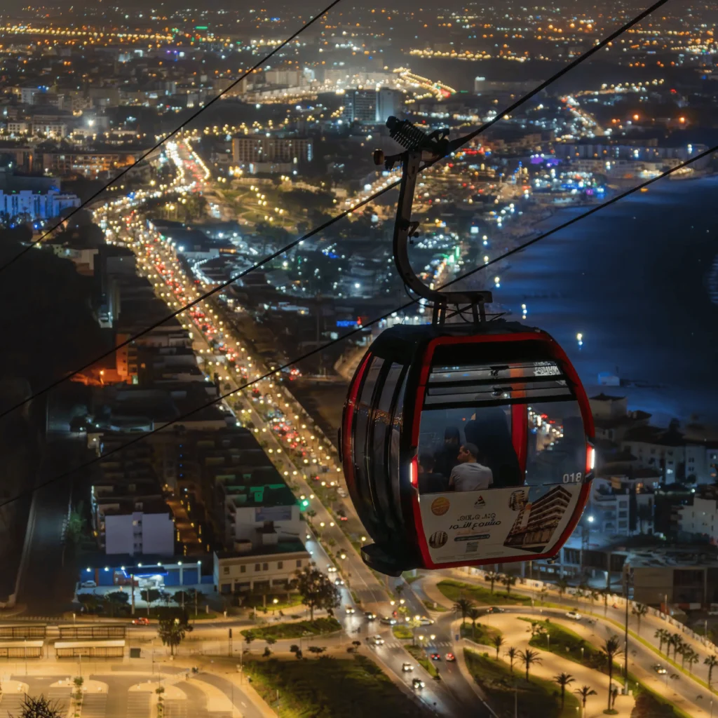 Agadir Night Cable Car Experience